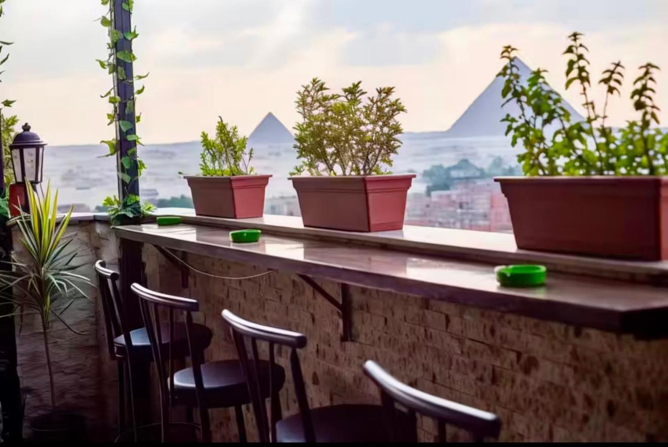Topaz Pyramids View Inn Kafrat al Jabal ภายนอก รูปภาพ