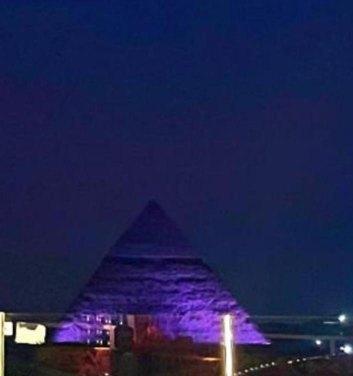 Topaz Pyramids View Inn Kafrat al Jabal ภายนอก รูปภาพ