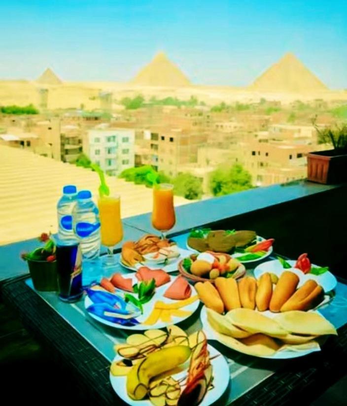 Topaz Pyramids View Inn Kafrat al Jabal ภายนอก รูปภาพ